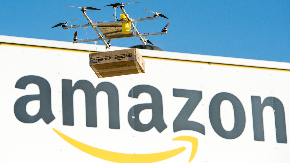 Amazon запатентовал мобильные "дронодромы"