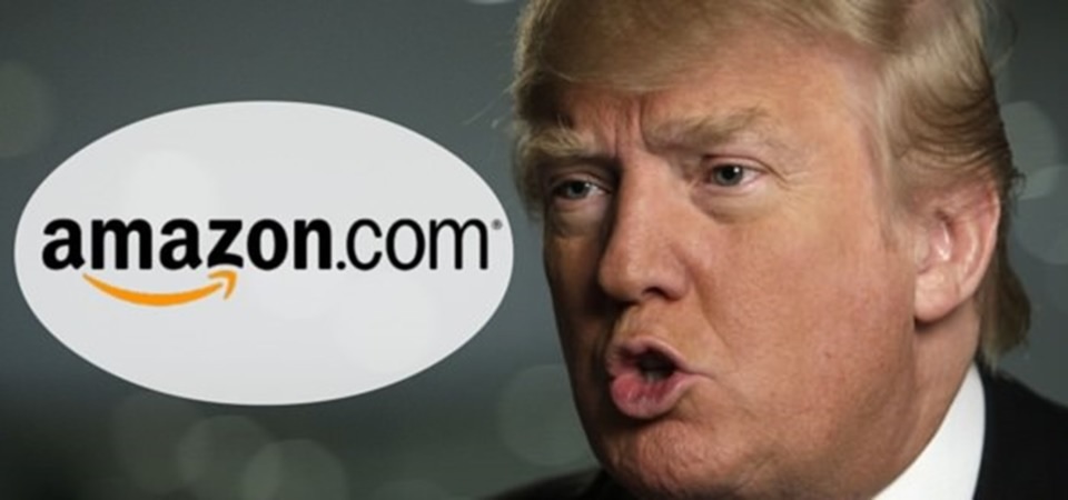 Дональд Трамп обрушил акции Amazon